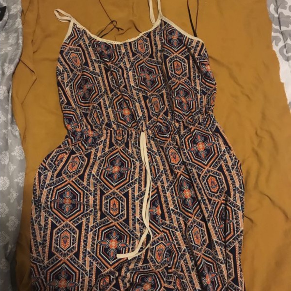 Pants length romper
